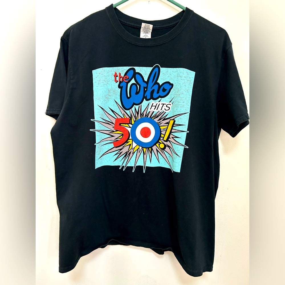 The Who Hits 50! Graphic Band T-Shirt Size Large